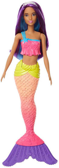 Mattel Barbie morská panna - fialové vlasy