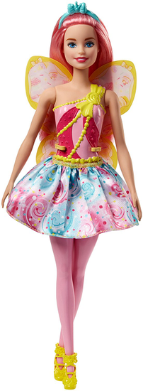 Mattel Barbie víla svetloružová