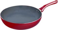 TORO Panvica wok keramika červená 28 cm