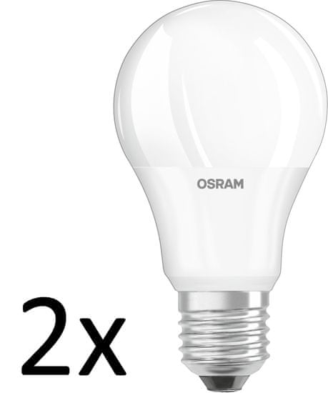 Osram LED 9,5W/827 230VFR E27 FS1, 2 ks