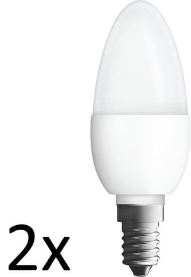 Osram LED 5,7W/840 220 240VFR E14FS1, 2 ks