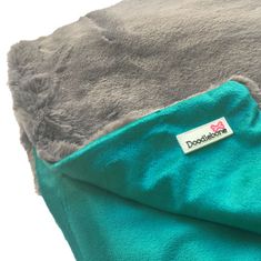 Luxusná mäkká deka Blue-Green