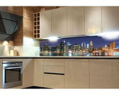 Dimex fototapety do kuchyne, samolepiace - Nočný Manhattan 60 x 180 cm
