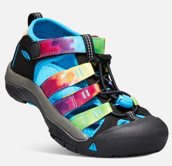 KEEN detské sandále Newport H2 K Rainbow tie dye
