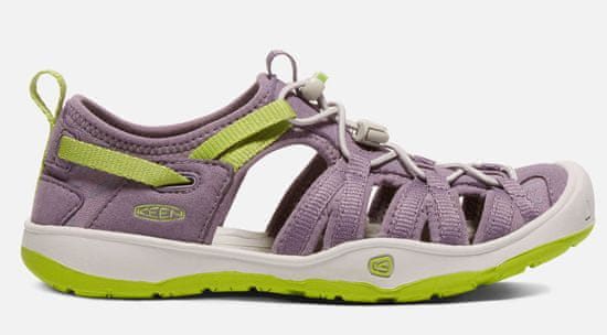 KEEN dievčenské sandále Moxie Sandal Jr. purple sage/greenery