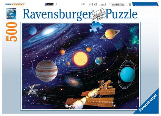 Ravensburger Planetárna sústava 500 dielikov