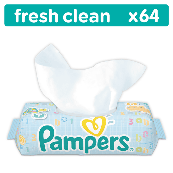 Pampers Wipes Baby Fresh 64 ks