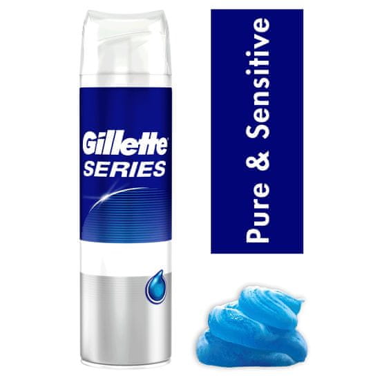 Gillette Series Sensitive Gél na holenie 200 ml