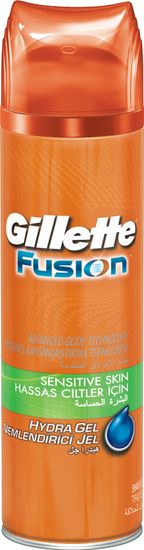 Gillette Fusion Hydra gél na holenie pre citlivú pokožku