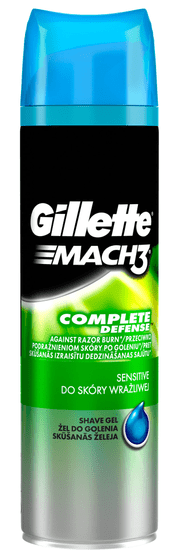 Gillette Series Pure & Sensitive gél na holenie