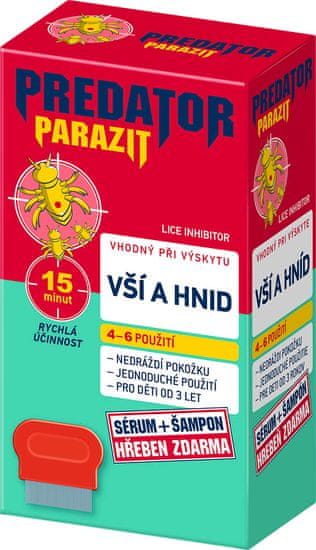 Predator Parazit Pack sérum + šampón + hrebeň