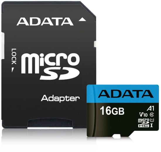 A-Data MicroSDHC 16GB UHS-I 85/20MB/s + ad (AUSDH16GUICL10A1-RA1)