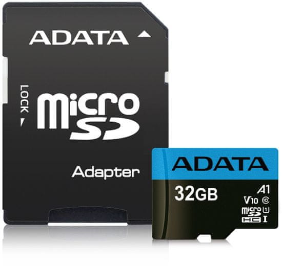 A-Data MicroSDHC 32GB UHS-I 85/20MB/s + ad (AUSDH32GUICL10A1-RA1)