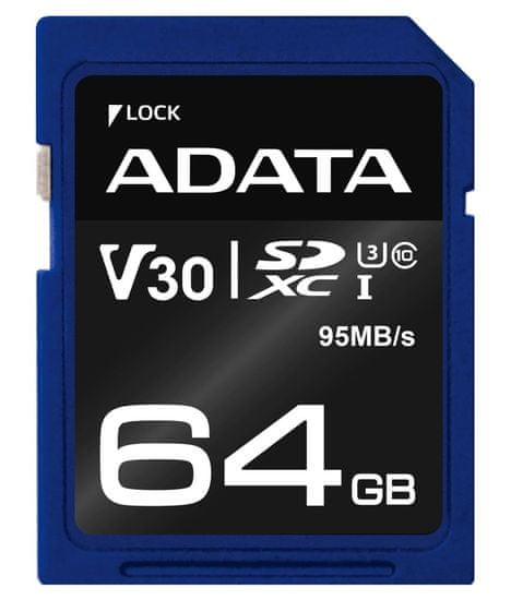 A-Data Premier Pro SDXC 64GB (ASDX64GUI3V30S-R)
