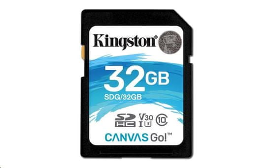 Kingston 32GB Canvas Go! SDHC UHS-I U3 (SDG/32GB)