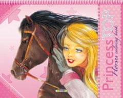 autor neuvedený: Princess TOP Horses coloring book (kôň)