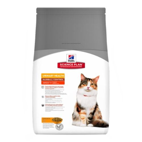 Hill's SP Feline Urinary Health&Hairball Controll 3 kg