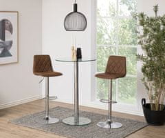 Design Scandinavia Barová stolička Urma, holubičia hnedá