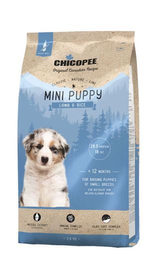 Chicopee Classic Nature Mini Puppy Lamb & Rice 2 kg