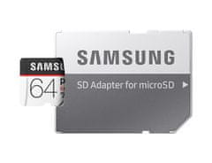 SAMSUNG micro SDXC 64GB PRO Endurance + SD adaptér (MB-MJ64GA/EU)