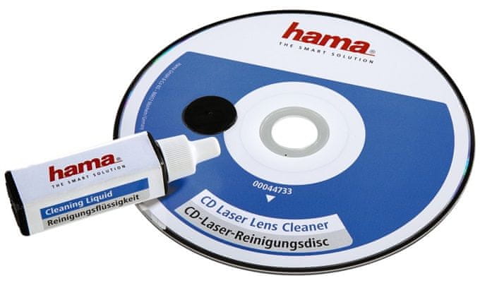 HAMA CD čistiaci disk s čistiacou kvapalinou