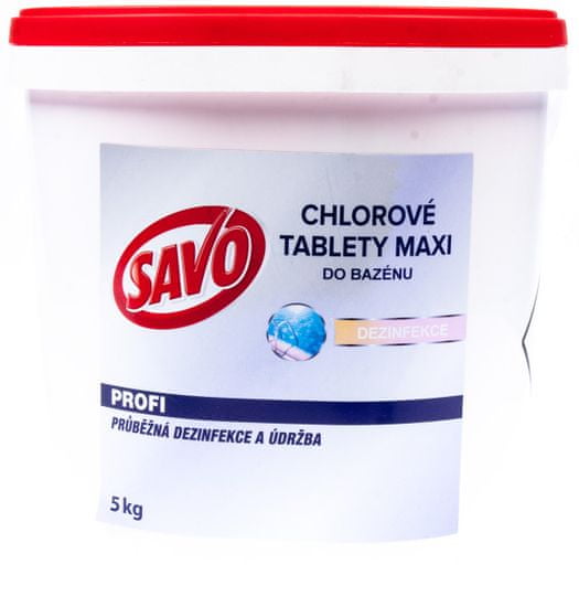 Savo Do Bazénu - Maxi tablety chlorové 5 kg