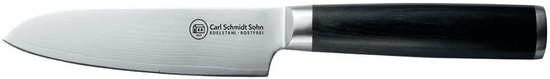 CS Solingen Nôž Santoku z japonskej ocele Konstanz,12,5 cm