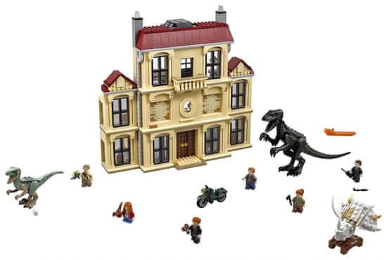 LEGO JurassicWorld 75930 Vyčíňanie Indoraptora na panstve Lockwoodovcov