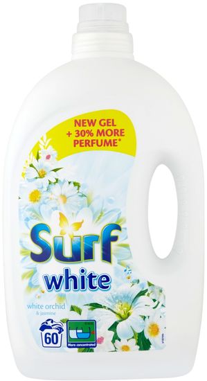 Surf White gél Orchid & Jasmine 3 l (60 praní)