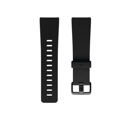 Fitbit Versa - náhradný remienok Classic Accessory Band Black, S