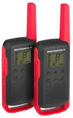 Motorola TLKR T62, červená - rozbalené