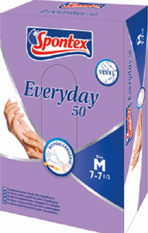 Spontex Everyday rukavice 50 ks