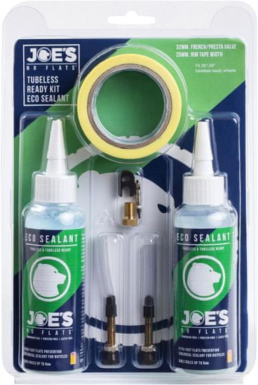 Joe's No-Flats Tubeless Ready Kit Eco Sealant