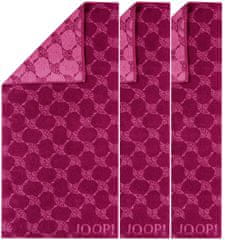 JOOP! uteráky 50x100 cm, cornflower 3ks ružová/fialová