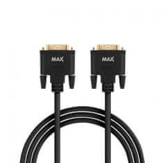 MAX prepojovací kábel DVI, čierny 2 m