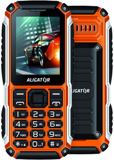 Aligator R30 eXtremo, Dual SIM, IP68, oranžovo-čierny