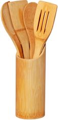 TimeLife Doplnky na varenie sada 5ks so stojanom, bambus