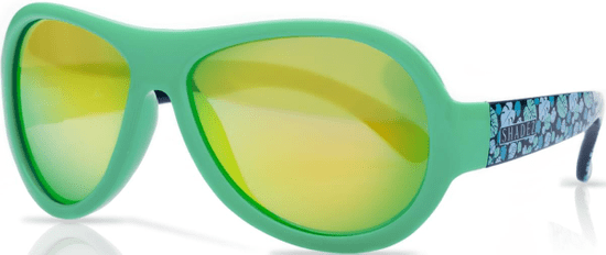 Shadez Chlapčenské slnečné okuliare Designers s listami - zelené
