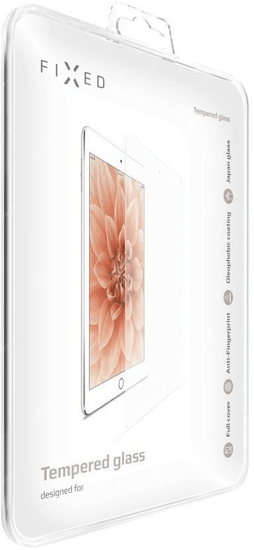 FIXED Ochranné tvrdené sklo pre Apple iPad (2018)/ iPad (2017)/Air/Air 2/Pro 9,7", 0.33 mm