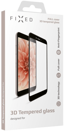 FIXED 3D Full-Cover ochranné tvrdené sklo pre Huawei P10 lite, čierne FIXG3D-194-BK