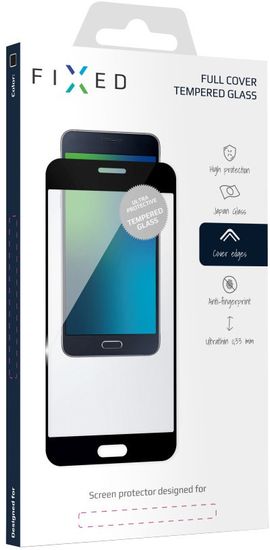 FIXED Full-Cover ochranné tvrdené sklo pre Samsung Galaxy J5 (2017), čierne FIXGF-170-033BK