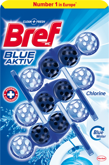 Bref Blue Aktiv Chlorine 3x 50 g