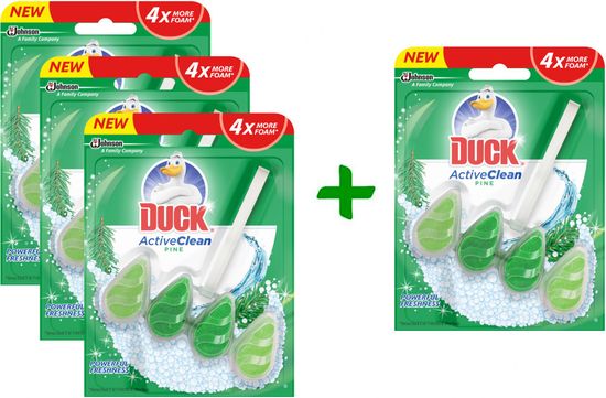 Duck Active Clean Pine 3 + 1 ks