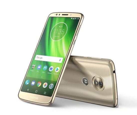 Motorola Moto G6 Play, Single SIM, Fine Gold (PA9V0018RO)