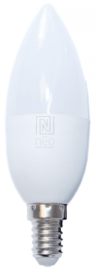 Immax Smart žiarovka LED E14 5W teplá biela, stmievateľná, Zigbee 3.0