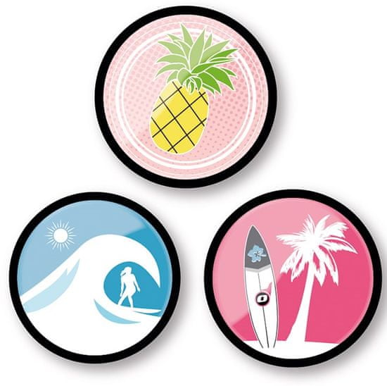 Nikidom Sada odznakov Roller Pins Aloha