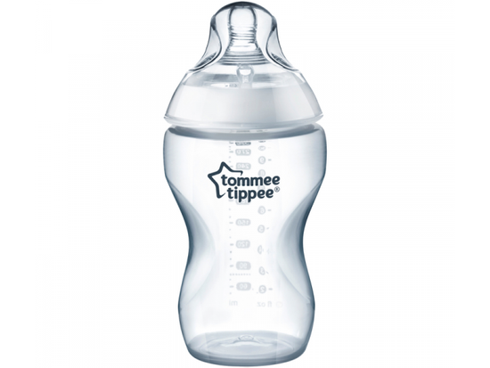 Tommee Tippee Dojčenská fľaša C2N hustá strava 340ml biela