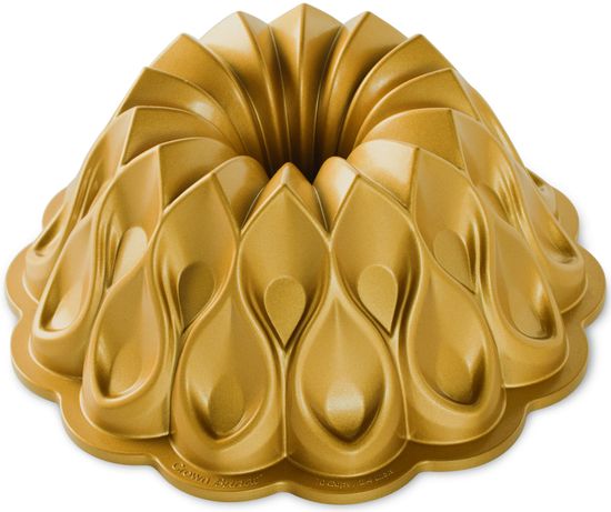 NordicWare Forma na bábovku Crown, zlatá
