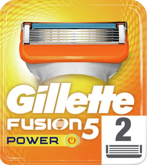 Gillette Fusion Power náhradné hlavice 2ks