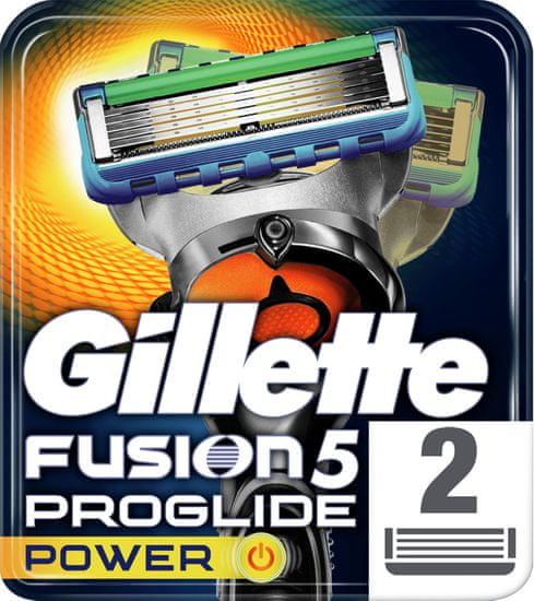 Gillette Fusion ProGlide Power - náhradné hlavice 2 ks